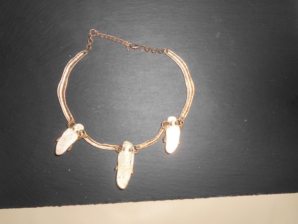 Statement Kette aus Bronze