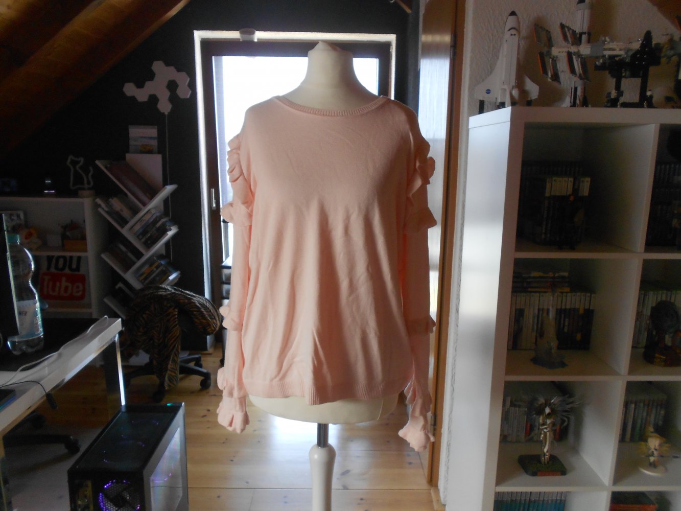 Ashley Brooke - Pullover mit Volants Gr. 38