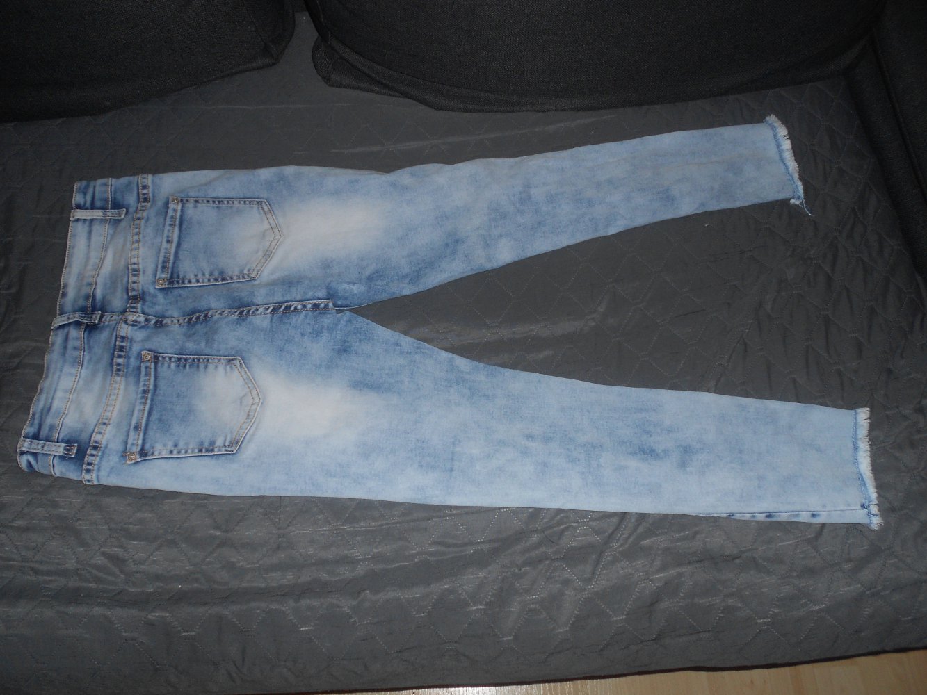 Miss RJ - ankle Jeans im destroyed Look Gr. 42