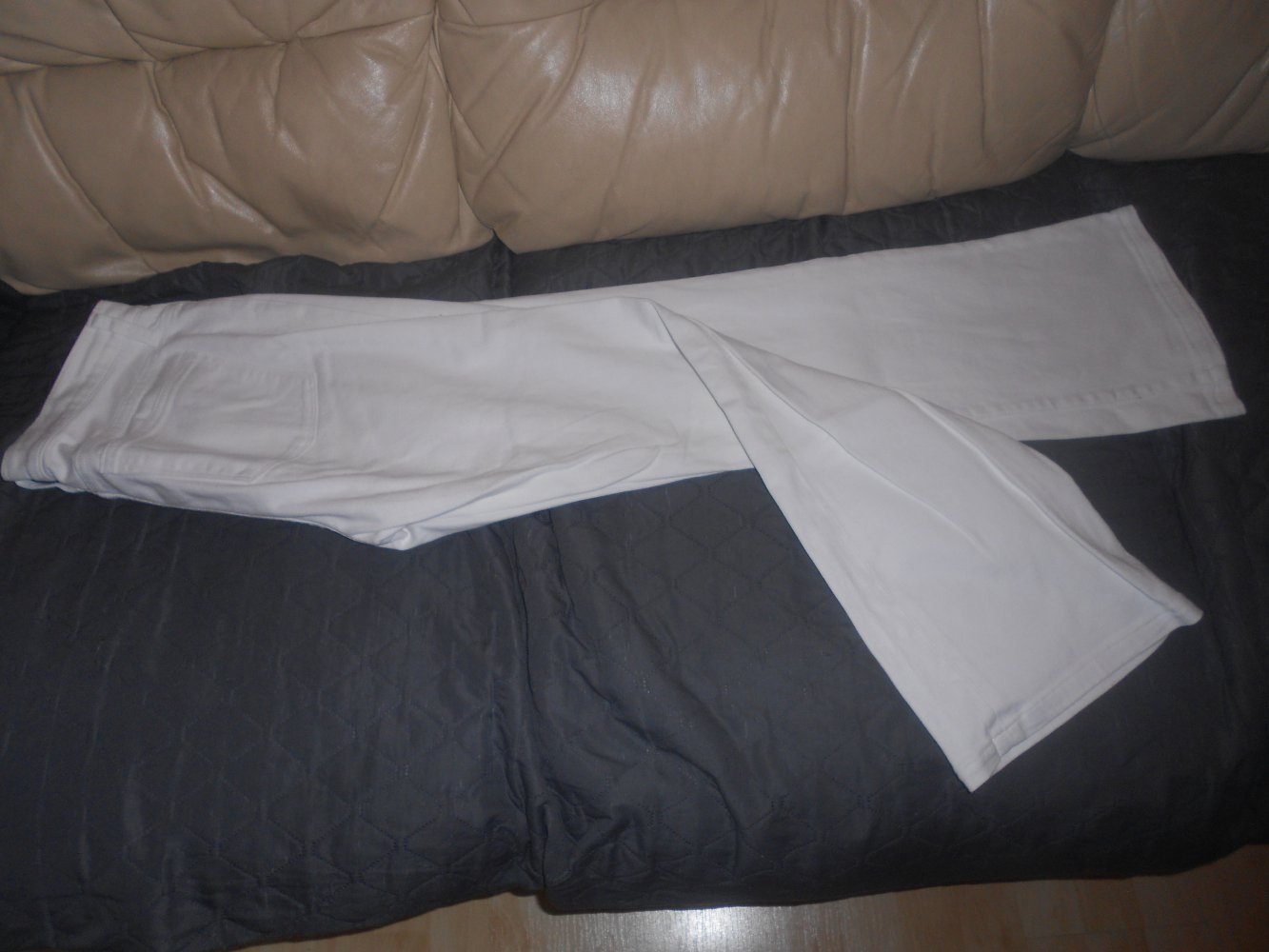 Ralph Lauren Jeans- weiße Bootcut Jeans Gr. 6 (34)