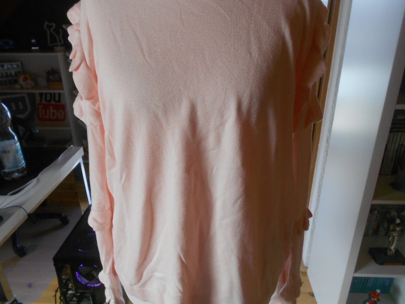 Ashley Brooke - Pullover mit Volants Gr. 38