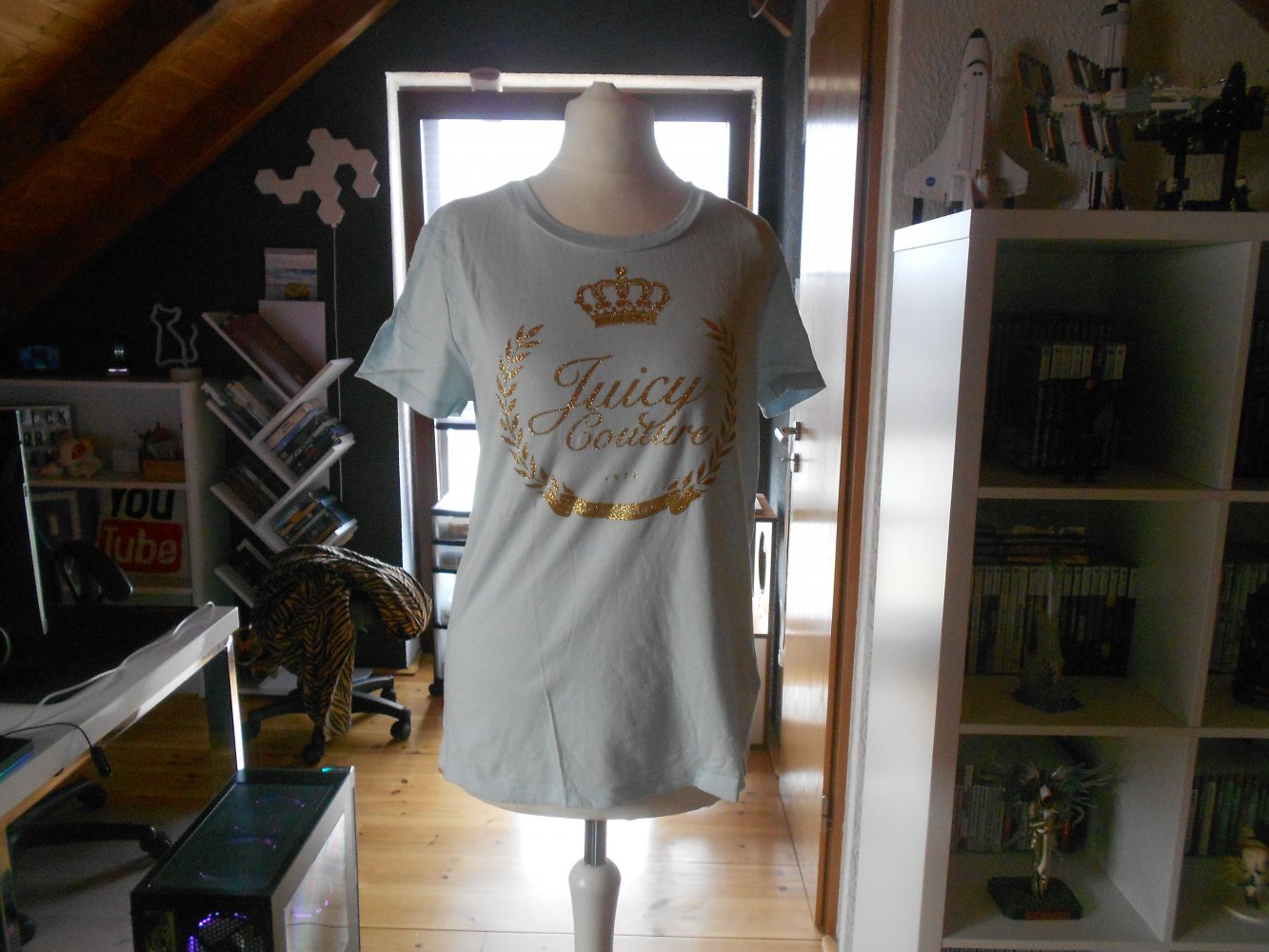 Juicy Couture - mintgrünes T-Shirt Gr. S