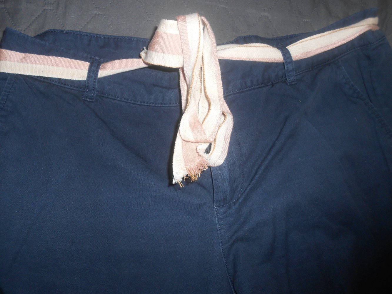 Orsay - dunkelblaue Chino Gr. 40