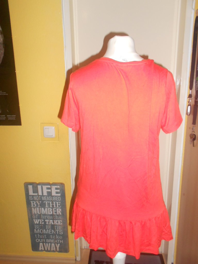 ICHI - oranges Schößchentop Gr. XS/S