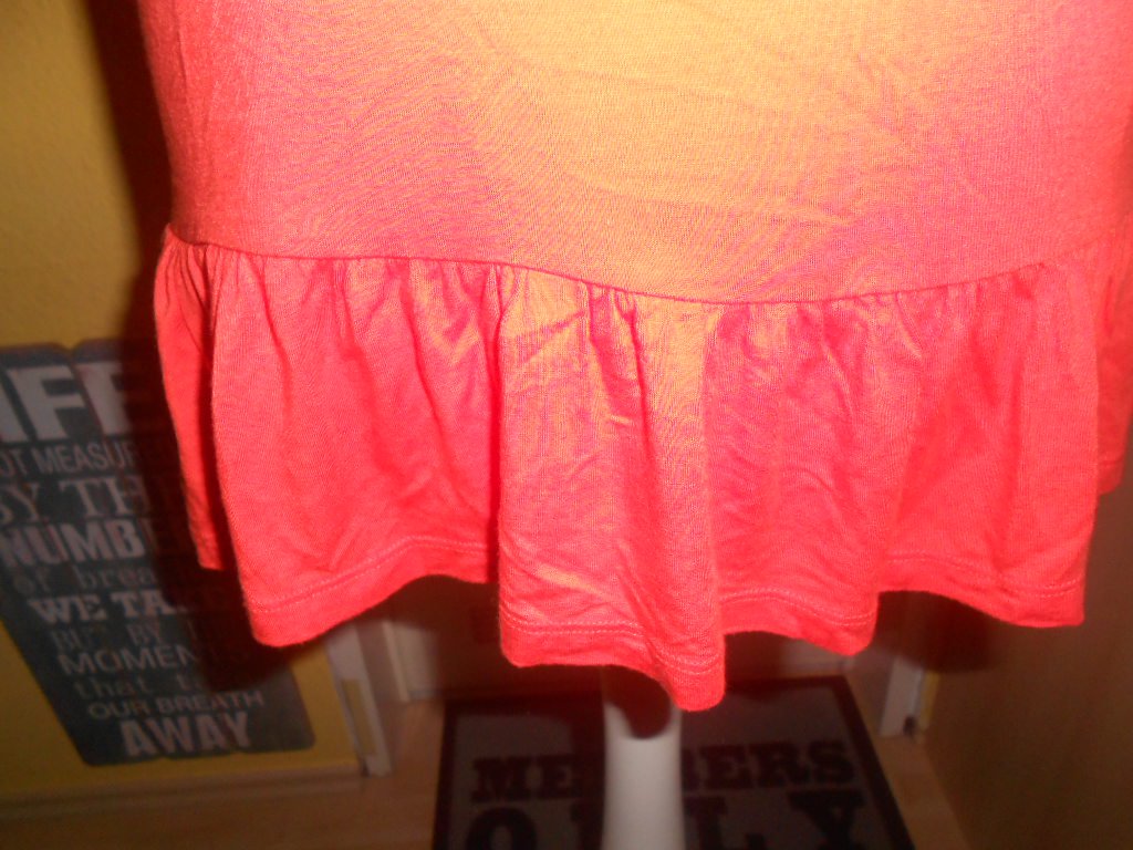 ICHI - oranges Schößchentop Gr. XS/S