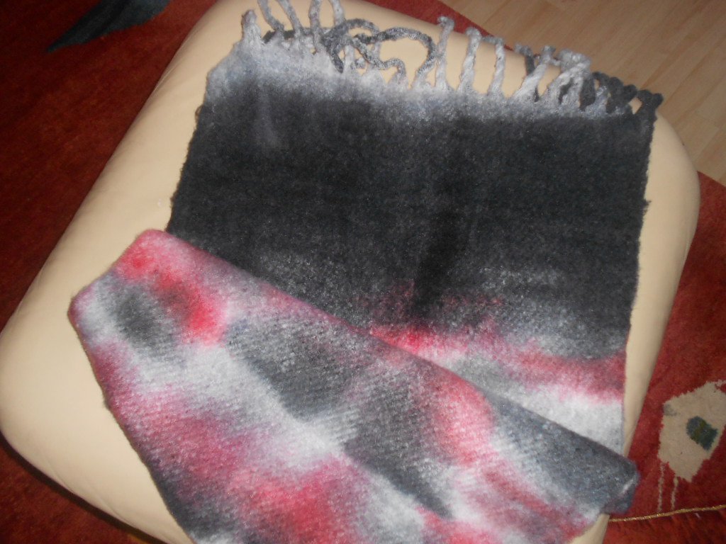 flauschiger XXL Schal neu