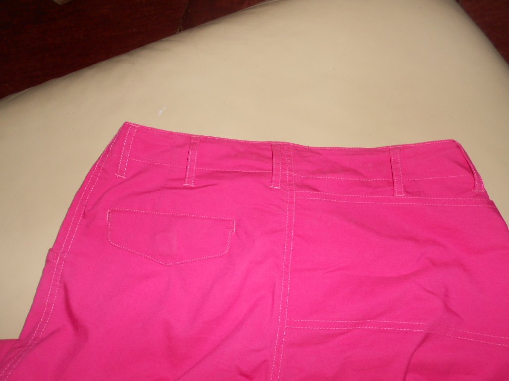 pinke Damen Cargohose Gr. 36