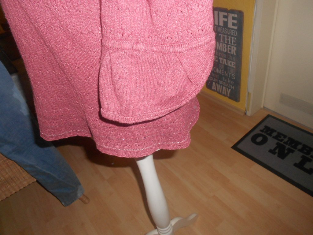 DKNY Jeans - bordeauxroter Pullover Gr. M