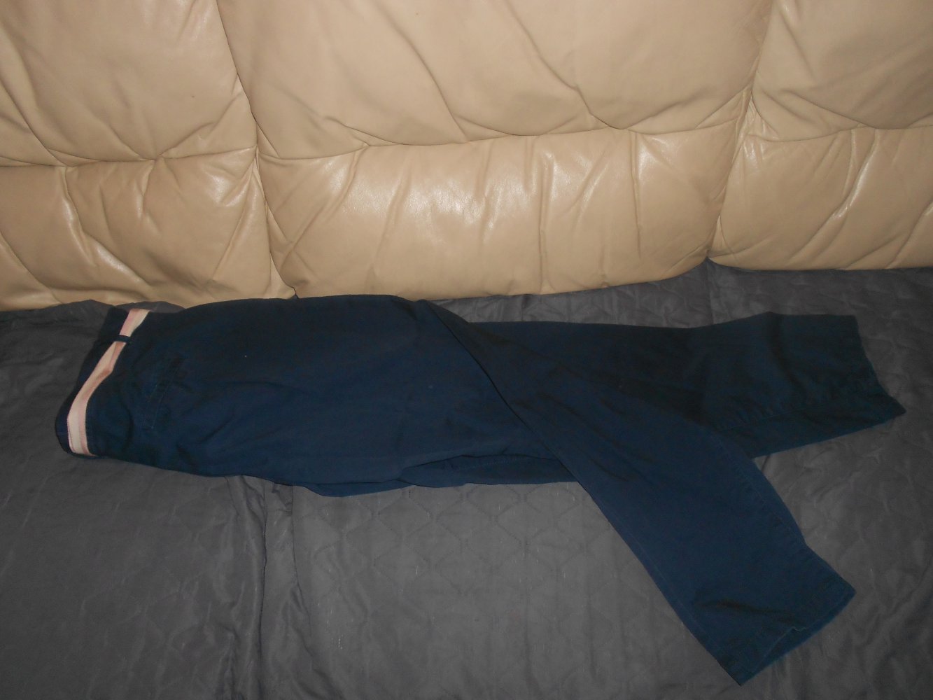 Orsay - dunkelblaue Chino Gr. 40