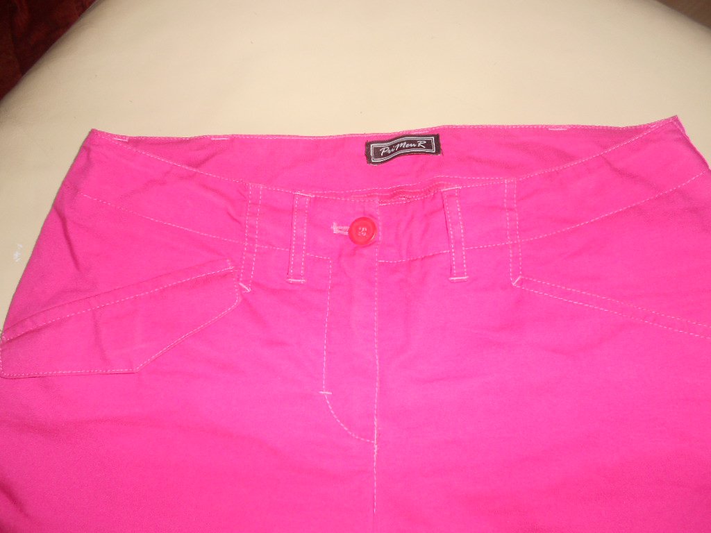 pinke Damen Cargohose Gr. 36