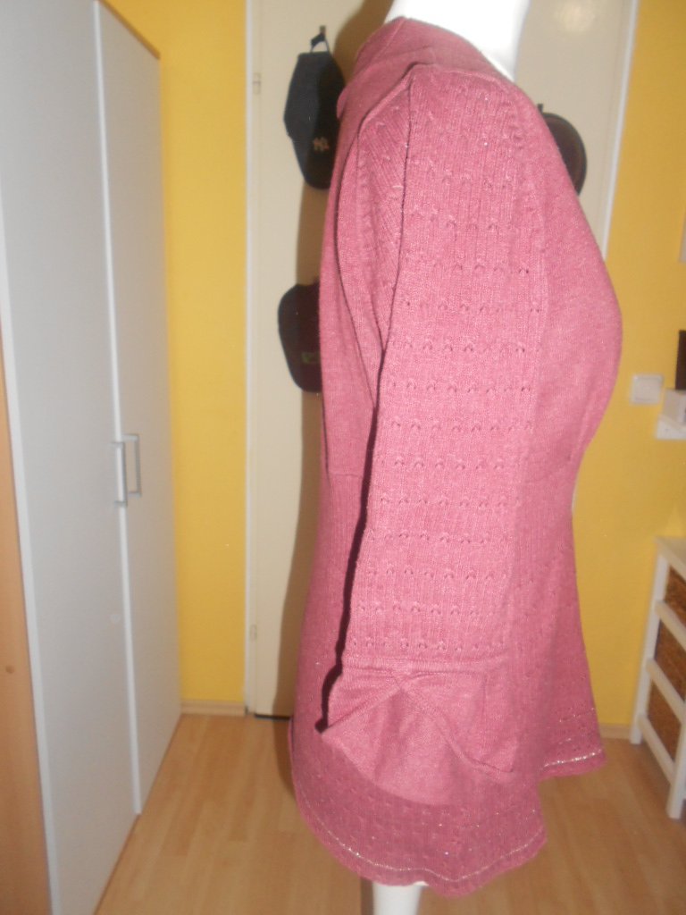 DKNY Jeans - bordeauxroter Pullover Gr. M