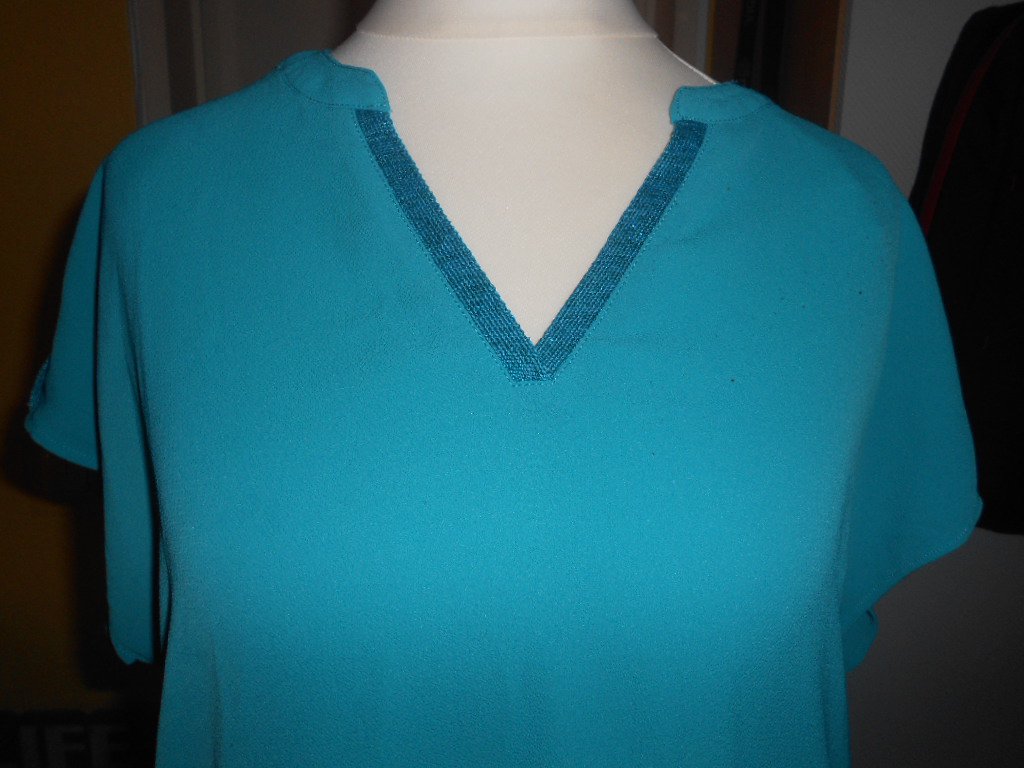 Orsay- meergrüne Bluse Gr. 38