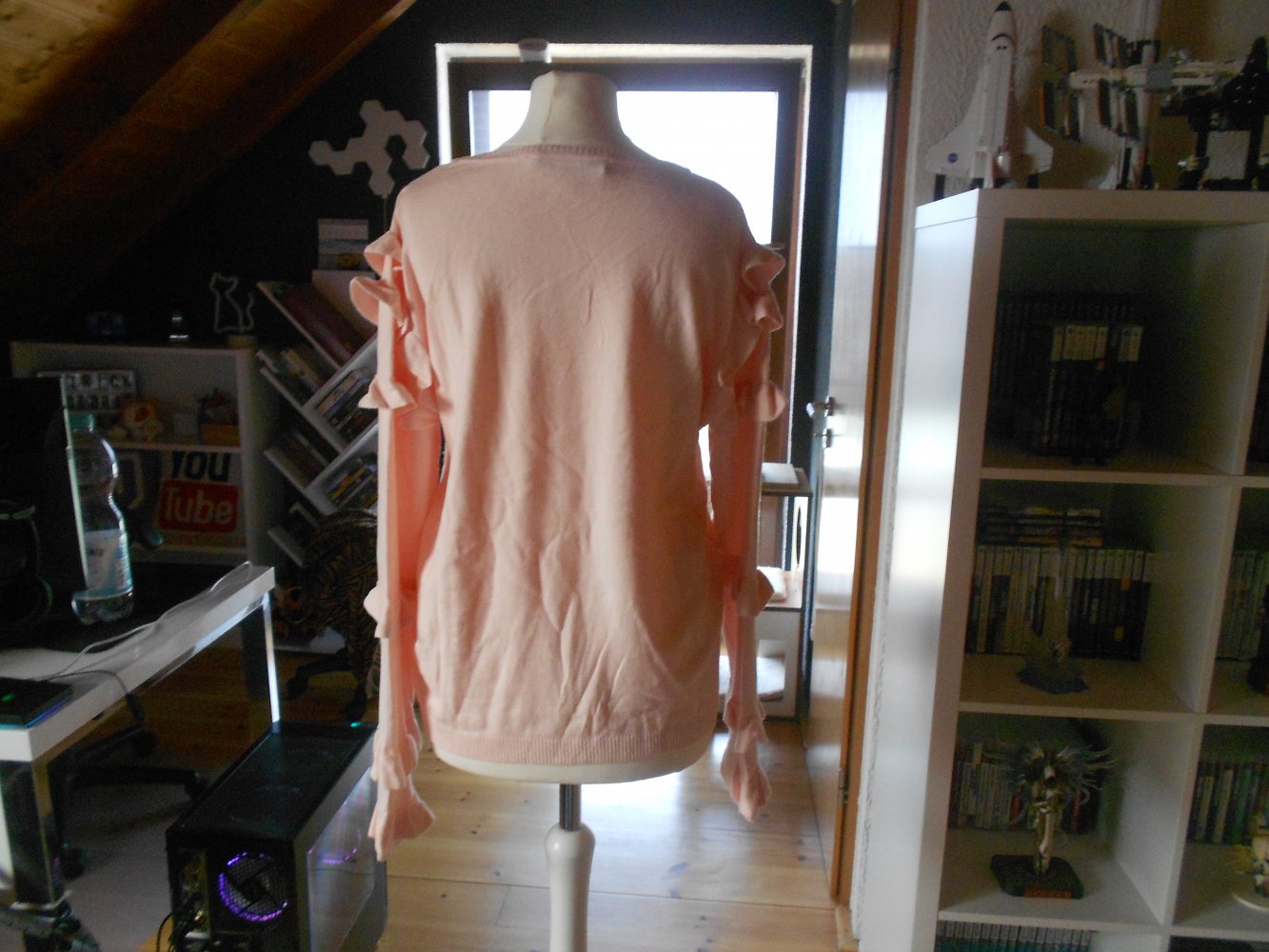 Ashley Brooke - Pullover mit Volants Gr. 38