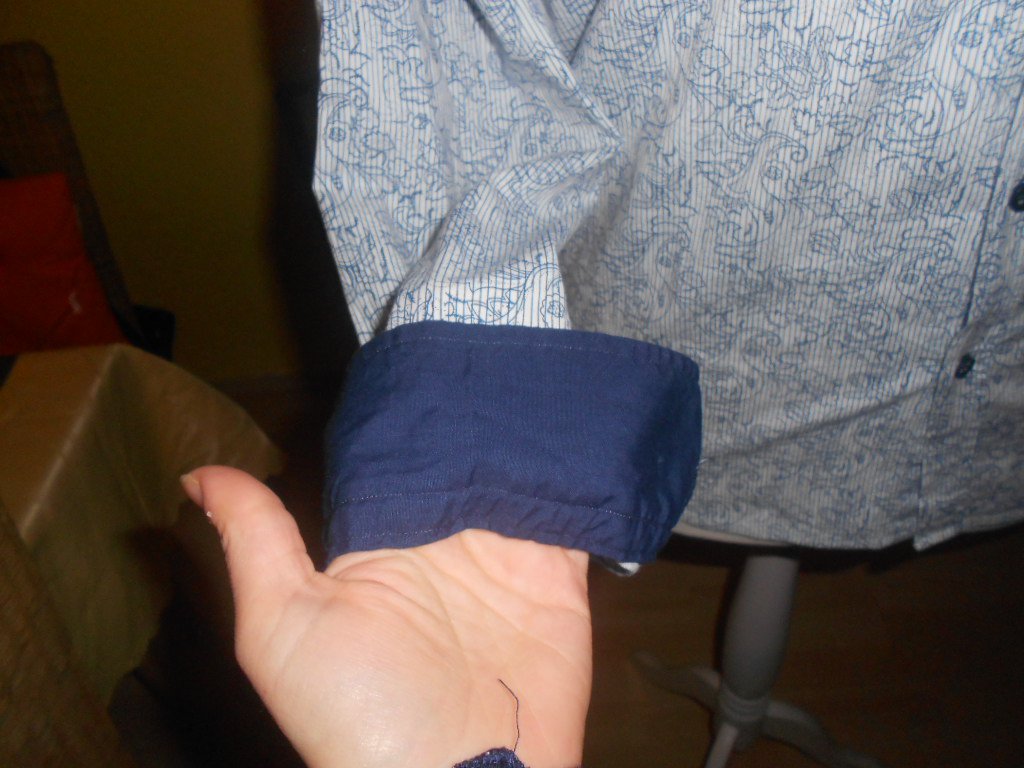 Di-Bye- hochwertiges Herrenhemd Gr. L