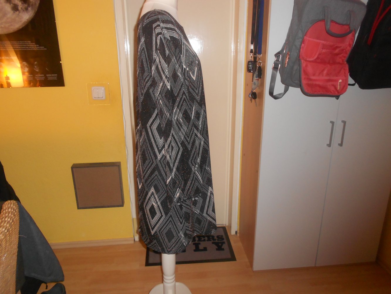 Vintage Love- Minikleid mit graphischem Muster Gr. 38/40