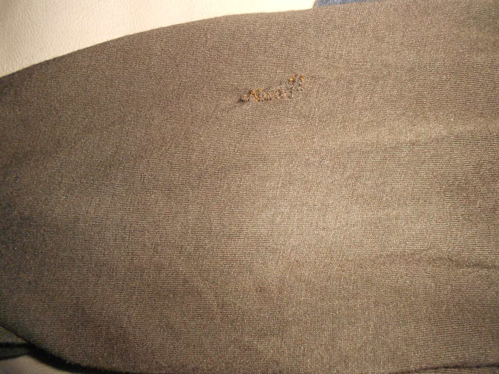 Bleifrei- olivgrünes Empirekleid Gr. S