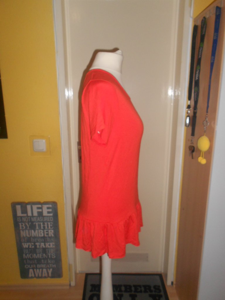 ICHI - oranges Schößchentop Gr. XS/S