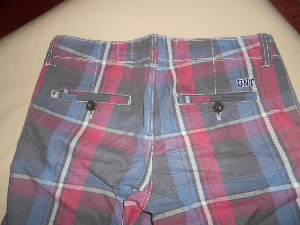 Unitstyle - karierte Bermudas Gr. 32/40