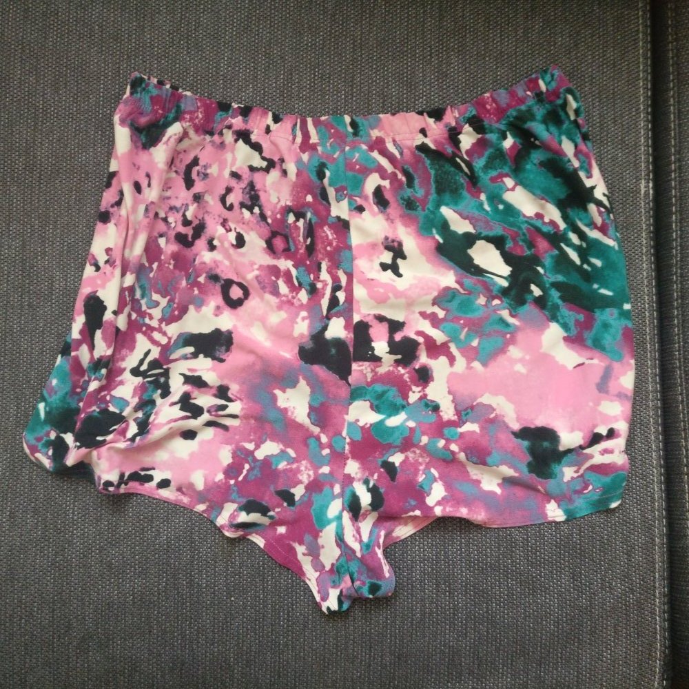 Sommer Shorts rosa pink bunt Gr. 38