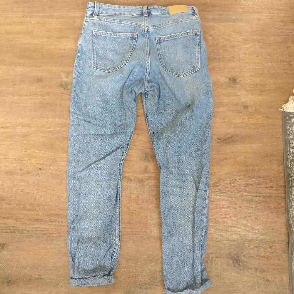 Jeans blau High -Waist von Monki Gr. 28 wie neu