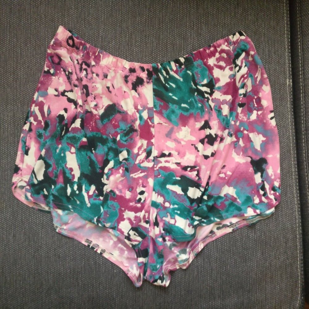 Sommer Shorts rosa pink bunt Gr. 38