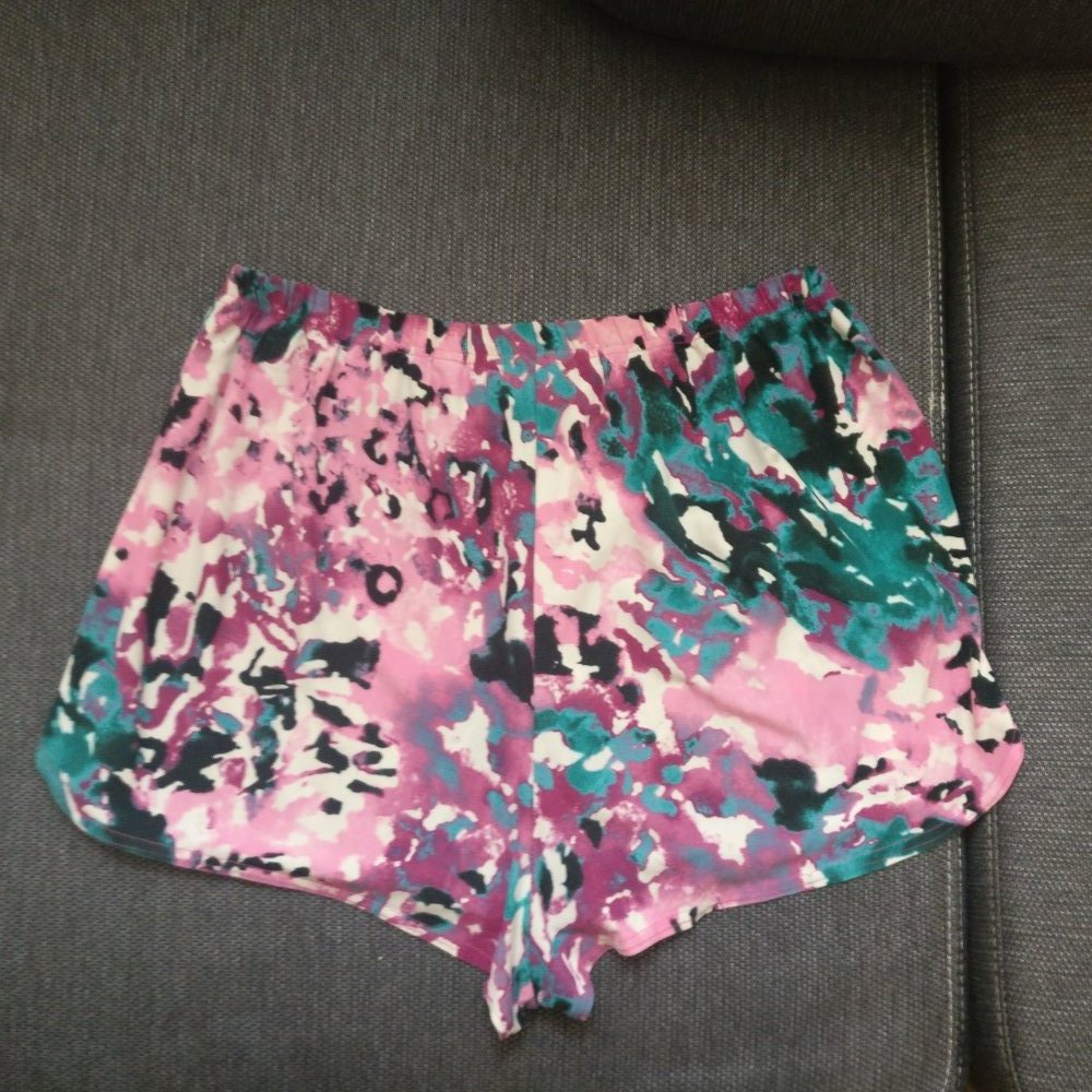 Sommer Shorts rosa pink bunt Gr. 38