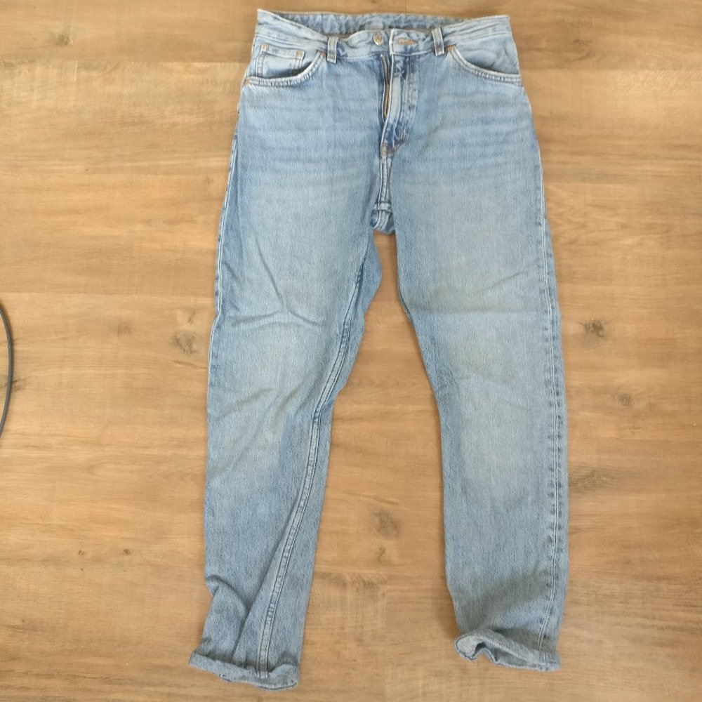 Jeans blau High -Waist von Monki Gr. 28 wie neu