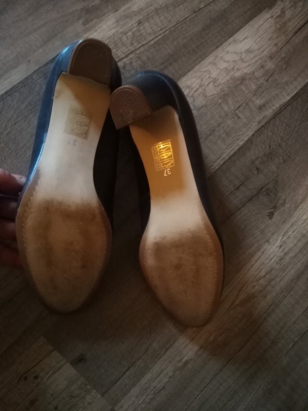 Pumps *NEU*  Gr. 37 dunkelblau-grau