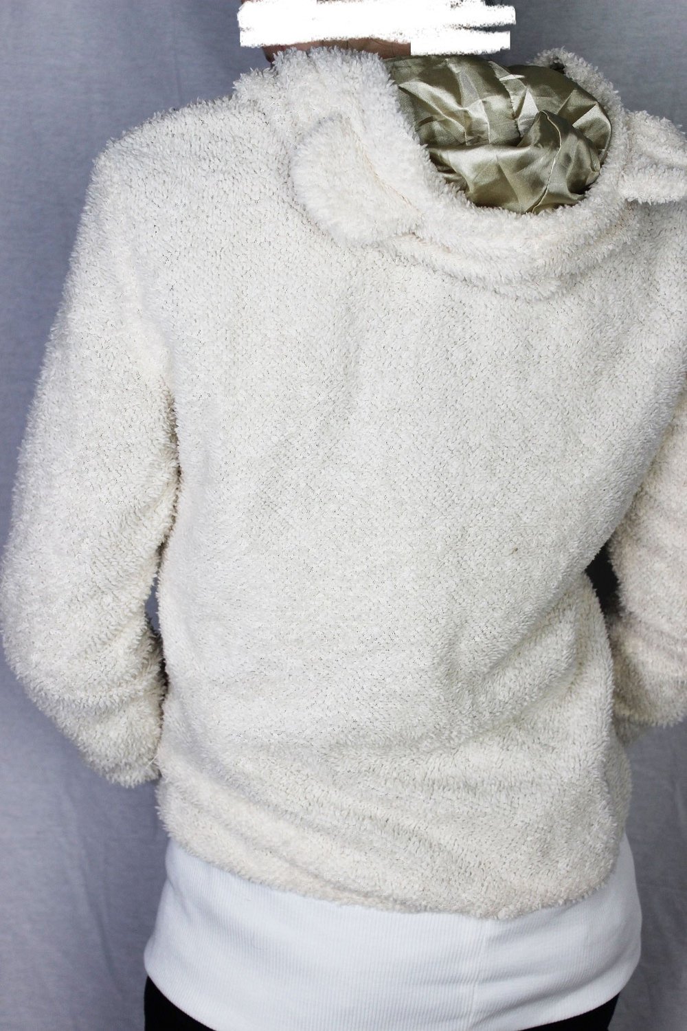 Pullover Jacke mit Ohren plüsch 