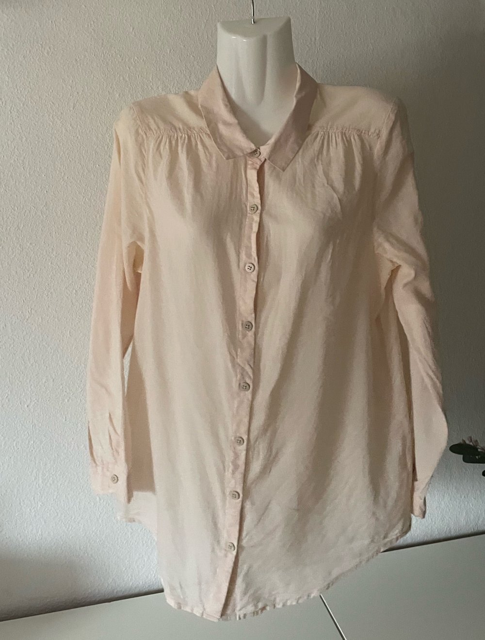 Hemdbluse Beige