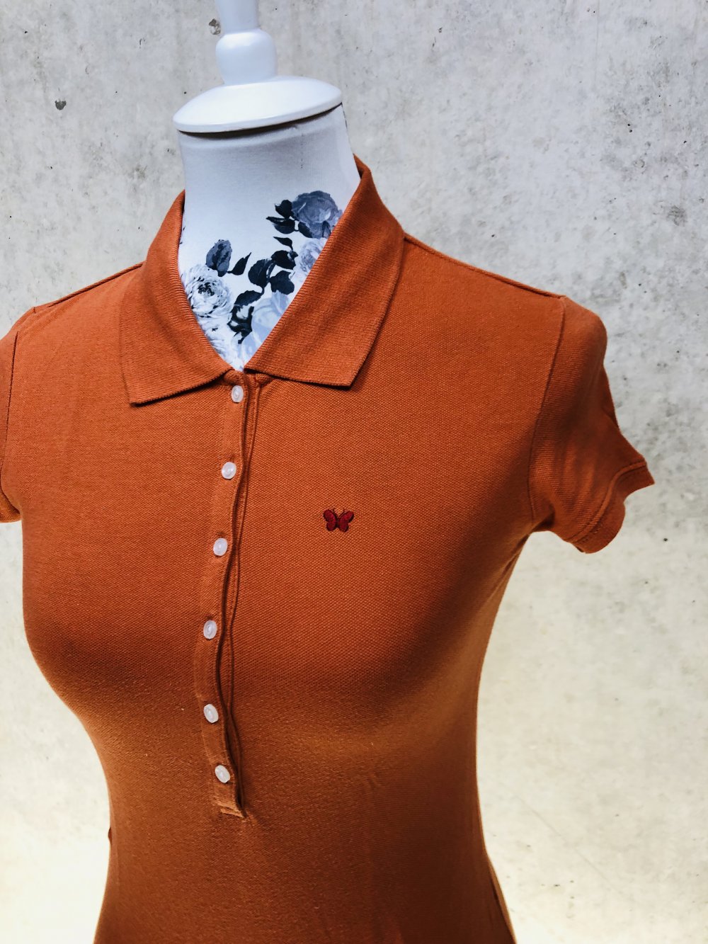 Aeropostale Basic Polo T-Shirt Poloshirt slim fit Gr S 36