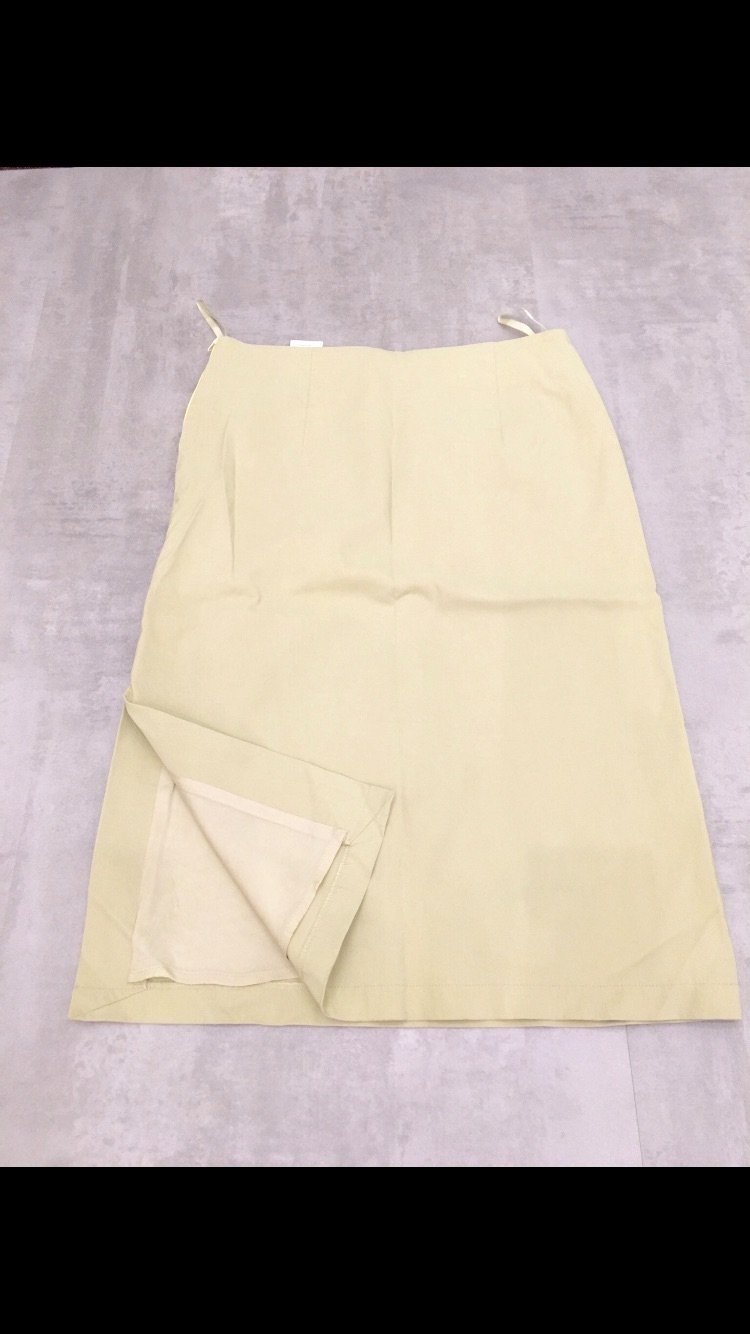 Knie lange beige Rock von S. Oliver GR. 34 XS Business Rock