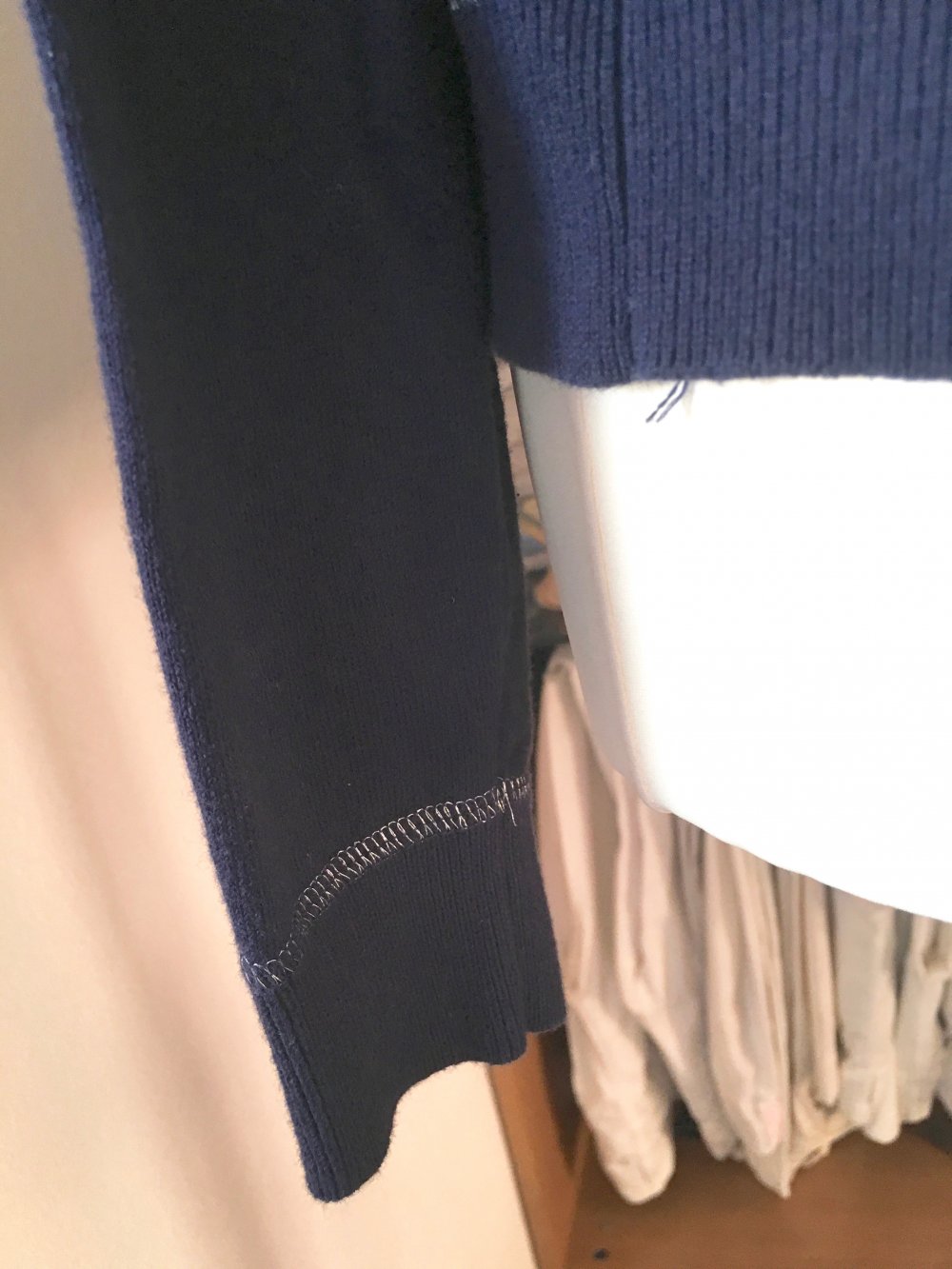 Kuschelige Sweatjacke Hoodie Kapuzenjacke Größe M 40 Marine blau