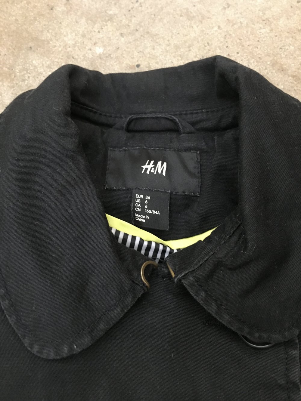Jacke im Cape Stil von H&M Größe S 36 Übergangsjacke