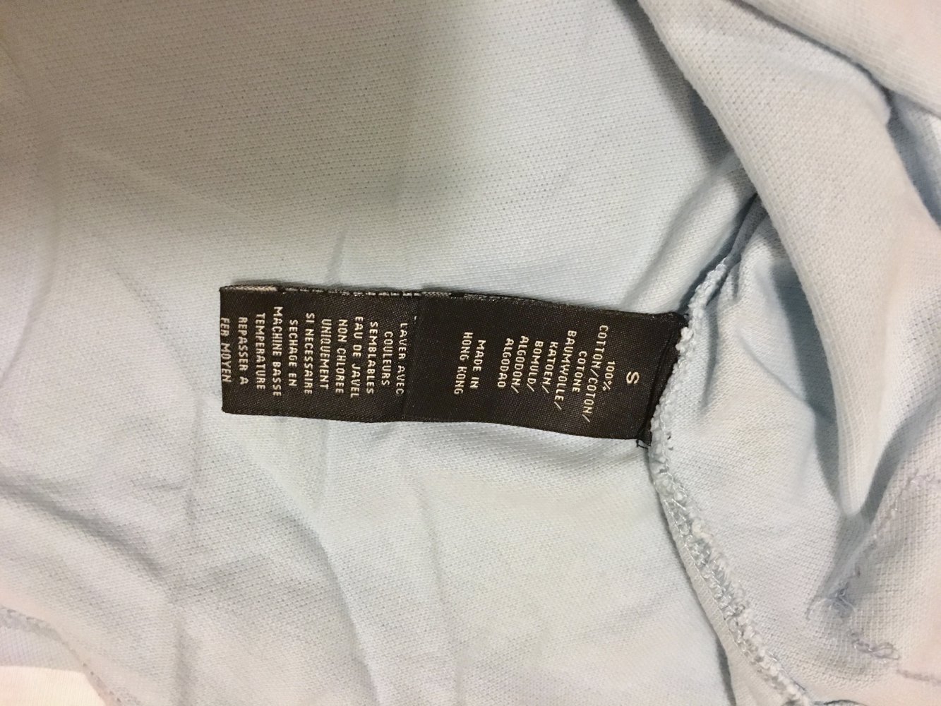 Ralph Lauren Polo Sport T-Shirt Poloshirt Top hellblau Gr. S Np 89€