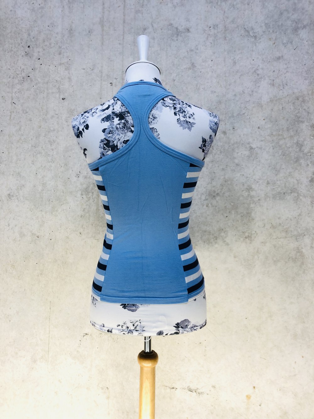 Orig. Dirk Bikkembergs Top Ringerrücken T-Shirt Gr. S (XS 34 36) NP 79€