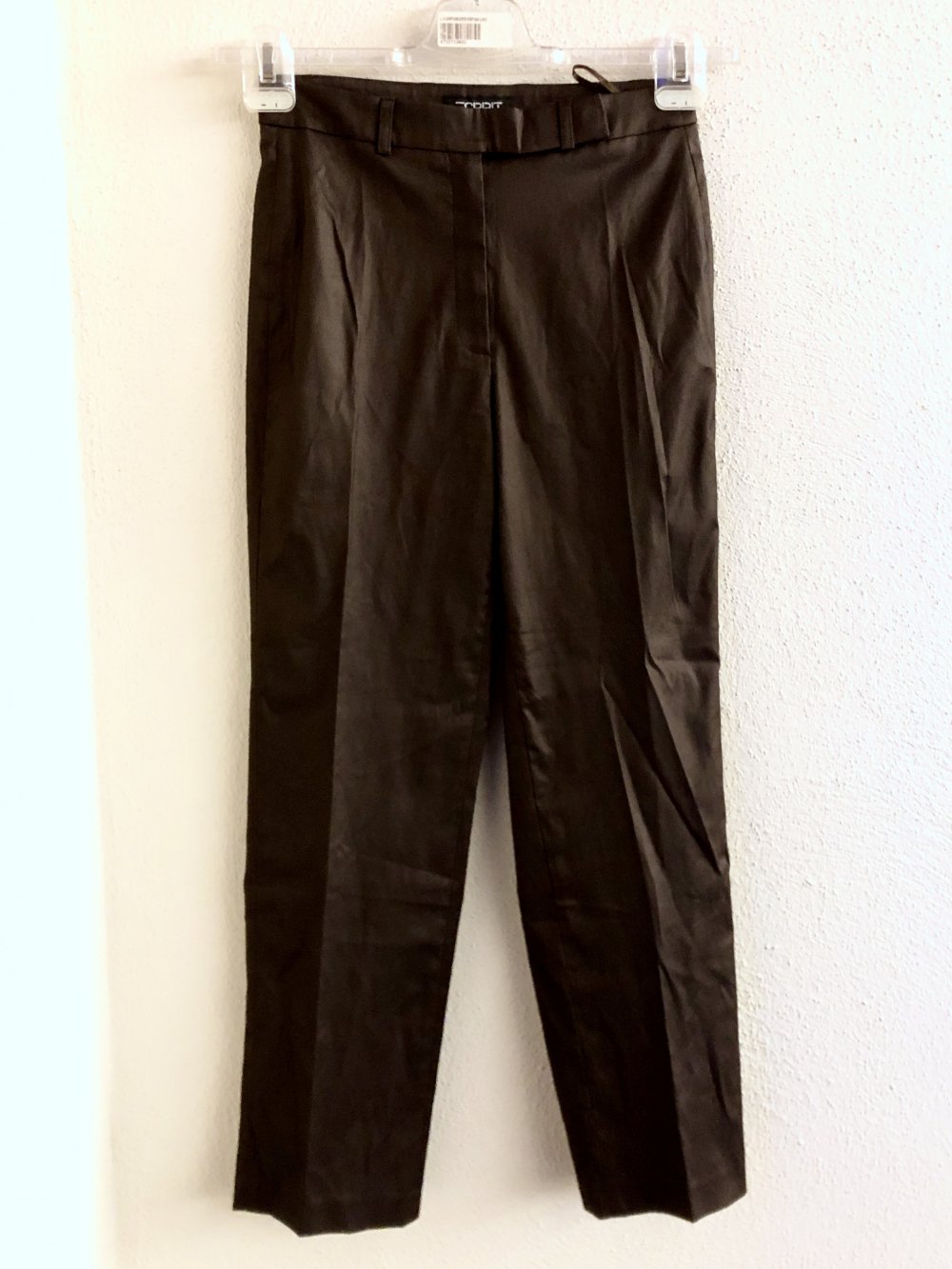 ESPRIT Collection, hochwertige elegante Anzughose Stoffhose leichter Glanz XXS XS 32 34 