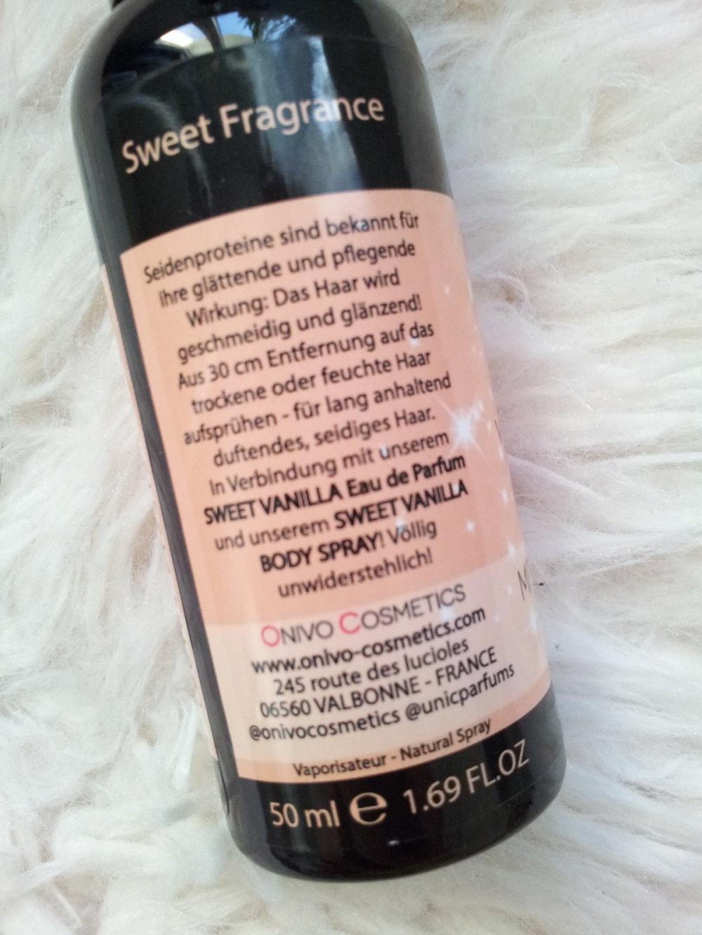 Unic Haar-Parfum Sweet Vanilla, 50ml, NEU