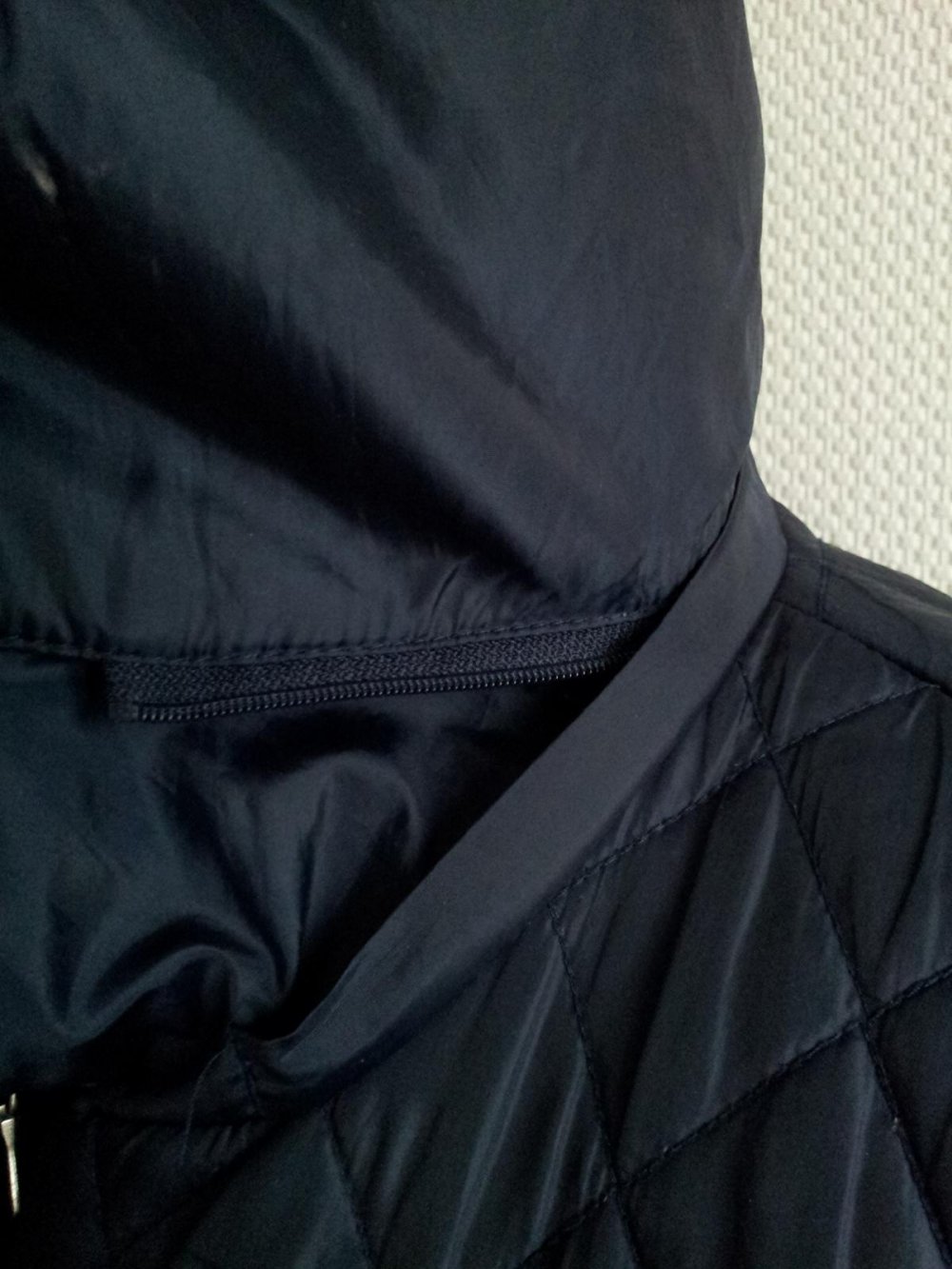 Vero Moda Winterjacke Kurzmantel in XL 42 44, Blau Navy Marine, Steppmuster