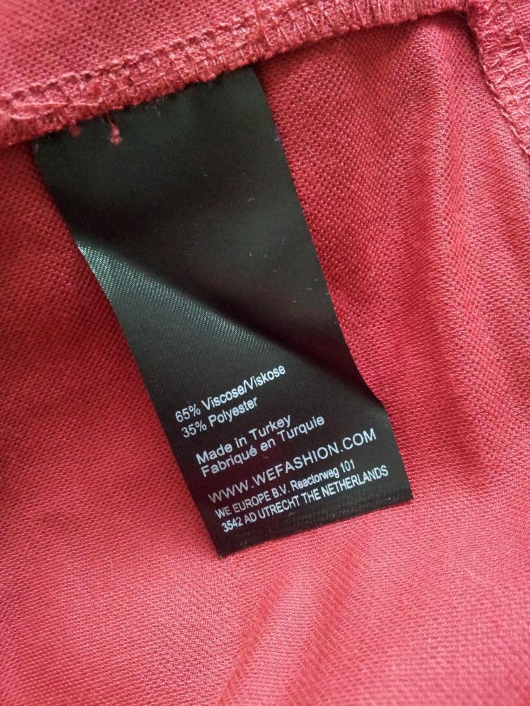 WE Fashion Rock in L (36/38), Bordeaux/Weinrot, Taschen, NEU