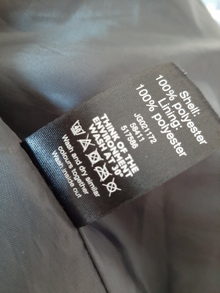 Asos Jacke in UK14 40 42, Grau, Puffärmel Volants Samt, neu