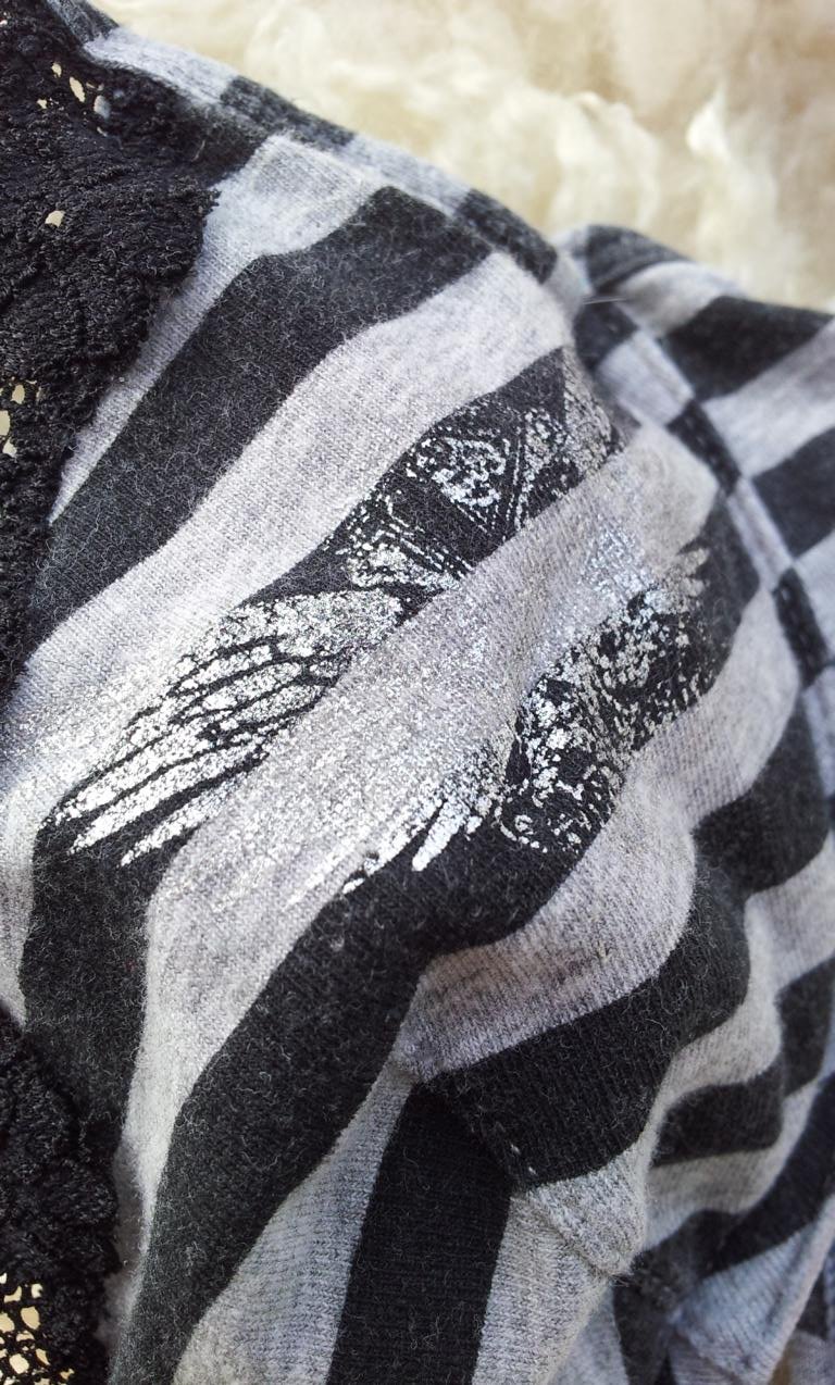 Esprit Bügel-BH in 75C, Grau / Schwarz, Softcups Baumwolle Spitze