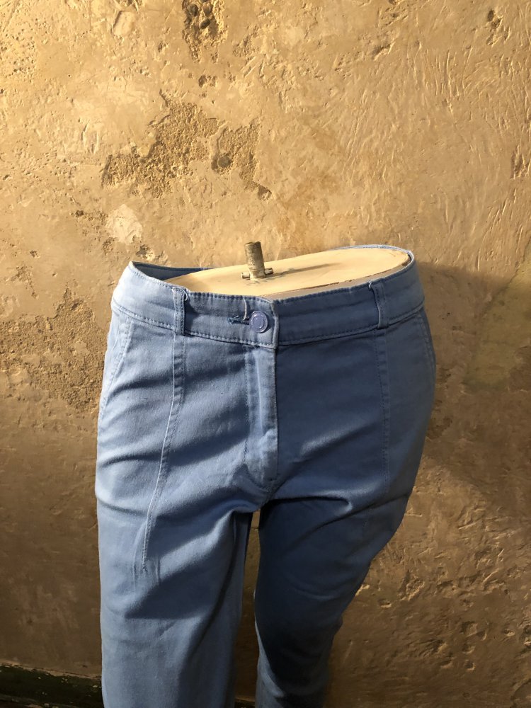 Blaue Hose 