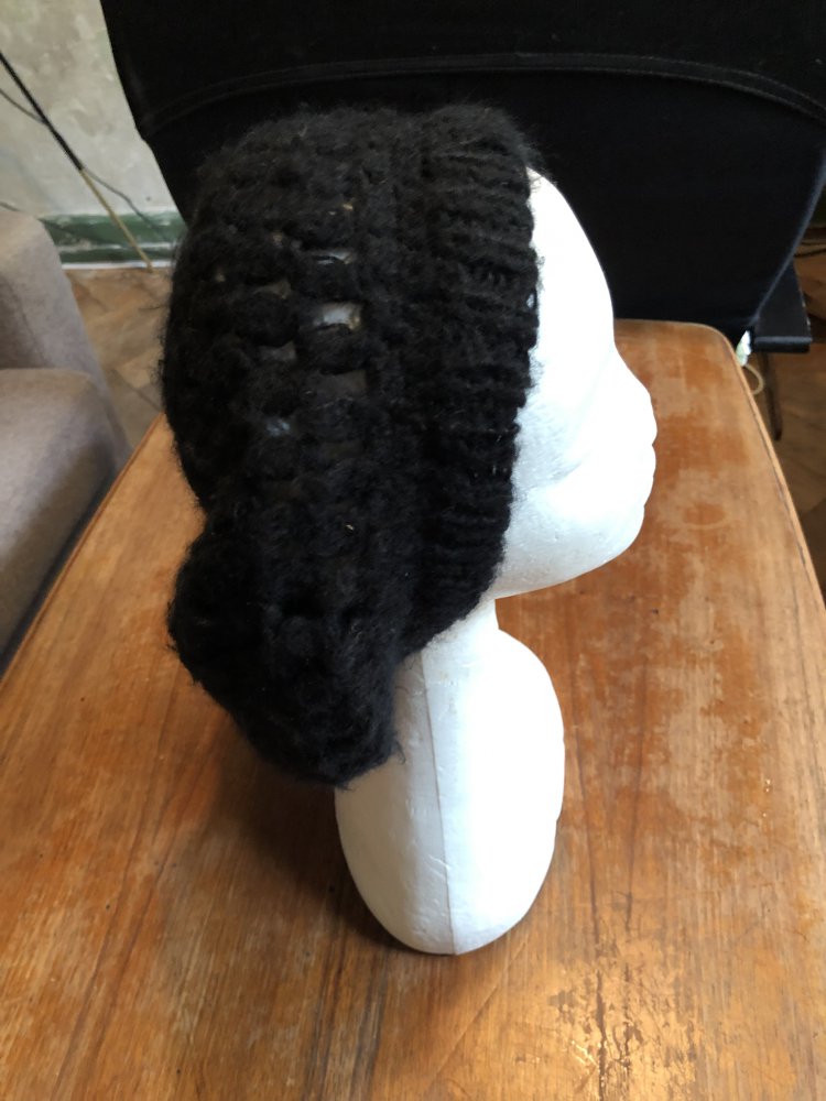 Art Baskenmütze schwarz