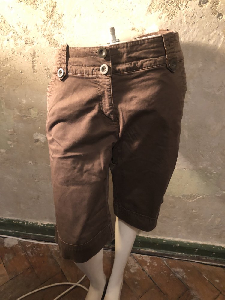 Braune Bermudahose