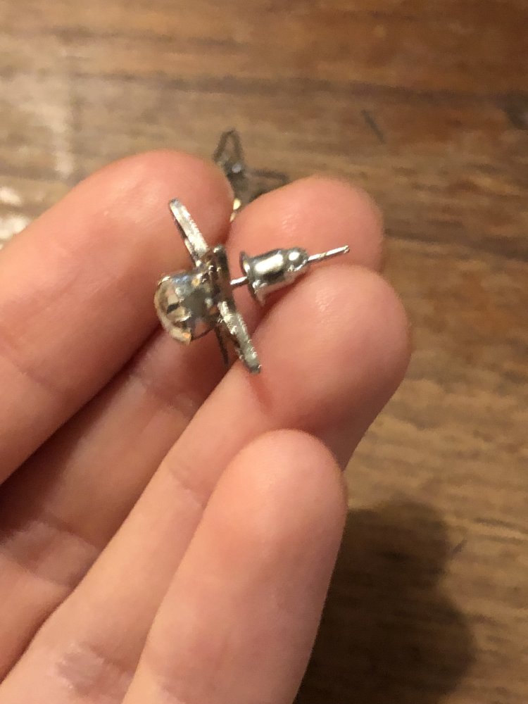 Ohrringe in Sternenform