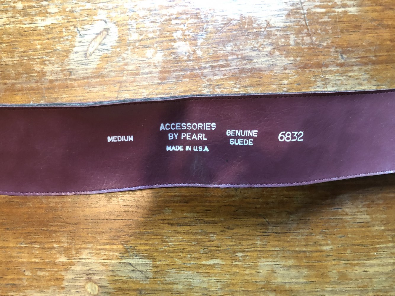 Vintage Gürtel mit großer Schnalle