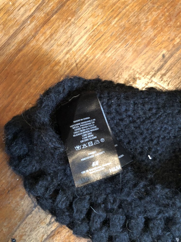 Art Baskenmütze schwarz