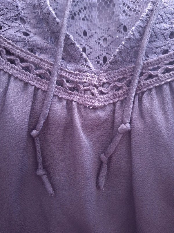 Schwarzes Abercrombie & Fitch Blusenshirt | Gr. S | Häkelspitze | Langarm