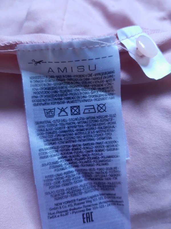 Rosafarbener Amisu Playsuit | Spitze | Romper | Cutout